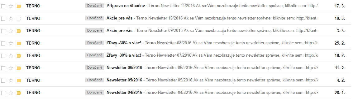 Neurčité predmety vašich newslettrov výrazne znižujú mieru ich otvárania (open rate)