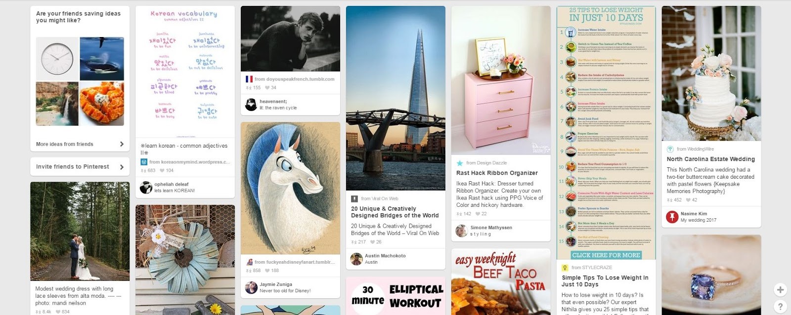 Sociálne siete Pinterest