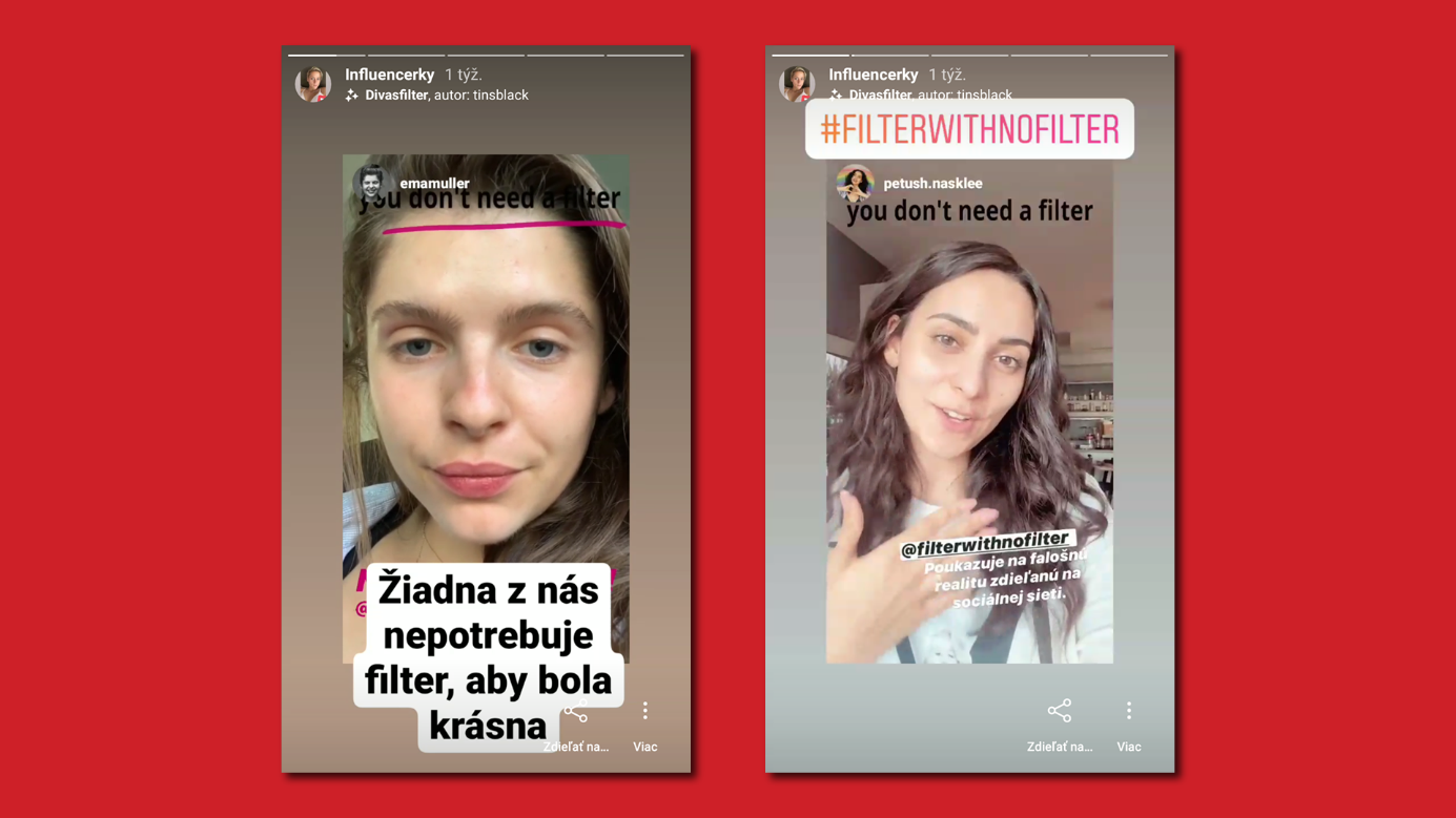 kampaň filtre